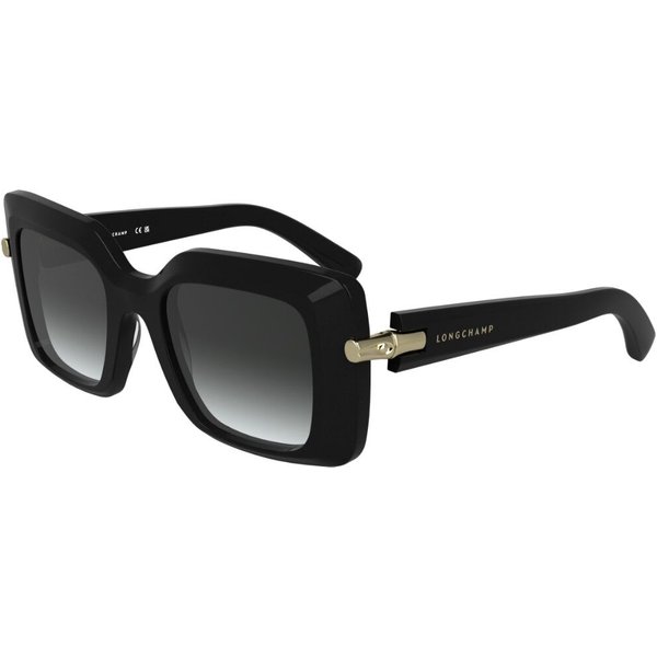 Longchamp LO776S N 001 Women’s Sunglasses Black Size 50