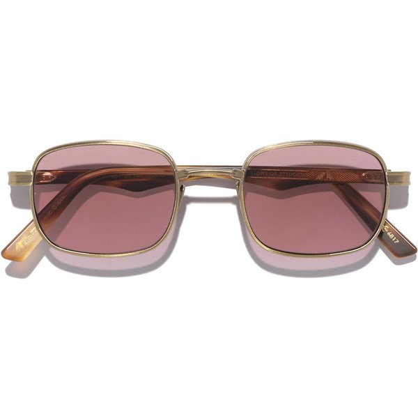 L.G.R Cactus 6817 Men's Sunglasses Gold Size 48