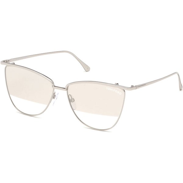 Tom Ford FT0684 VERONICA 16B Women’s Sunglasses Silver Size 58