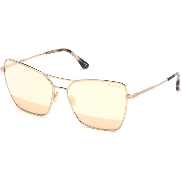 Tom Ford FT0738 SYE 28Z Women’s Sunglasses Gold Size 61