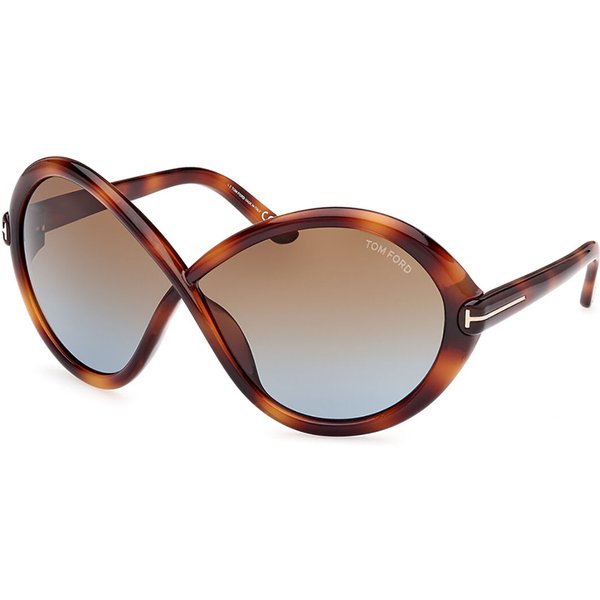 Tom Ford FT1070 JADA 53F Women’s Sunglasses Tortoiseshell Size 68