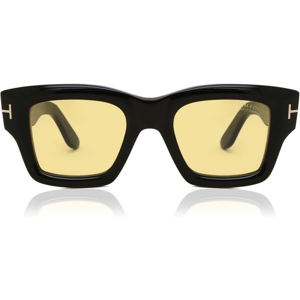 Tom Ford FT1154 ILIAS 01E Men's Sunglasses Black Size 50