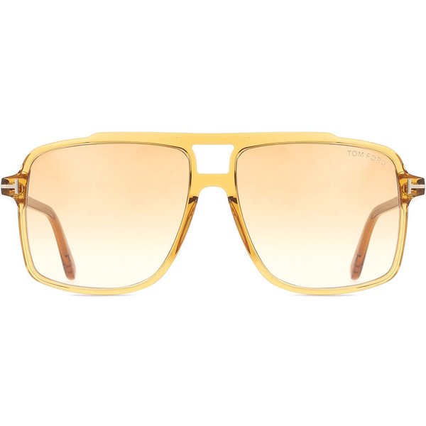 Tom Ford FT1177 KEMP 39F Men's Sunglasses Yellow Size 59