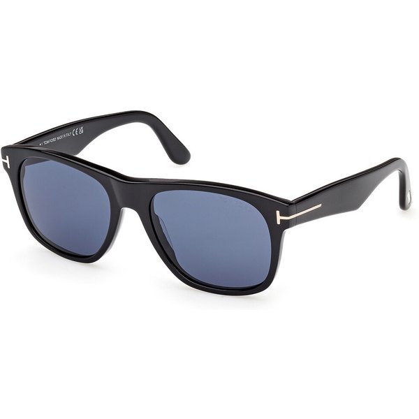 Tom Ford FT1284 MARLON-02 01V Men's Sunglasses Black Size 55