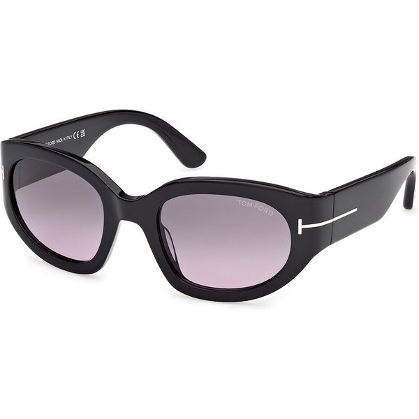 Tom Ford FT1313 ARIZONA-02 01B Women’s Sunglasses Black Size 53