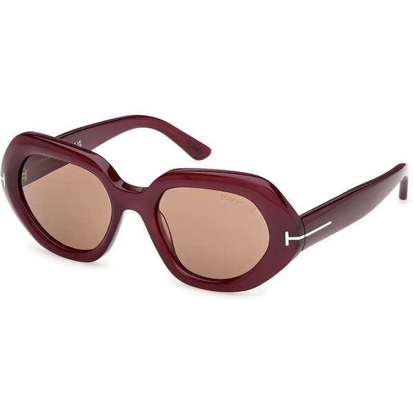 トム フォード トム フォード Tom Ford FT1317 APRIL-02 81E メガネ フレーム - 女性用 - Purple