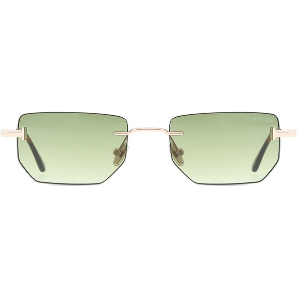 Tom Ford FT1355 ETHAN-02 28P Men's Sunglasses Gold Size 53