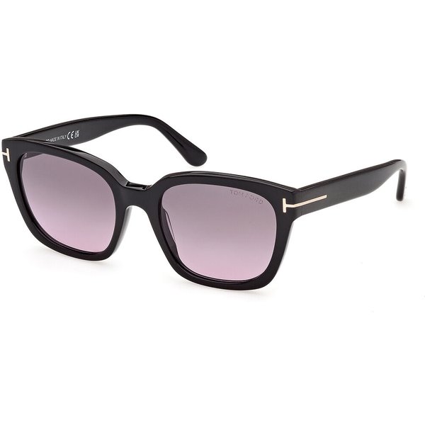 Tom Ford FT1216 HAYLAY 01B Women’s Sunglasses Black Size 53