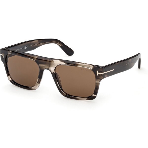 Tom Ford FT1337 CYRUS-02 55J Men's Sunglasses Tortoiseshell Size 53