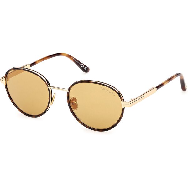 Tom Ford FT1339 JET-02 53E Men's Sunglasses Gold Size 51