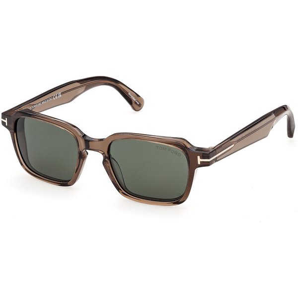 Tom Ford FT1359 EZRA-02 45N Men's Sunglasses Brown Size 50