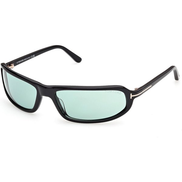 Tom Ford FT1400 ADDISON-02 01N Men's Sunglasses Black Size 64