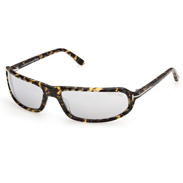 Tom Ford FT1400 ADDISON-02 55C Men's Sunglasses Tortoiseshell Size 64