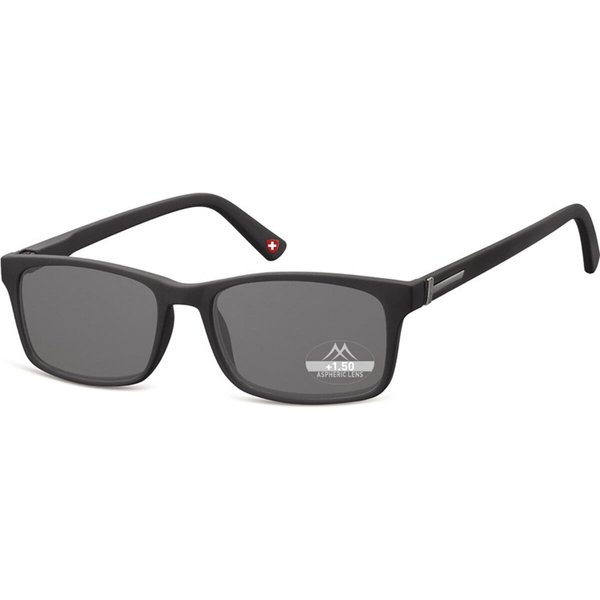 Montana Readers MR73S MR73S Men's Sunglasses Black Size +3.50