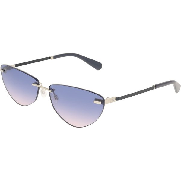 Calvin Klein Jeans CKJ25208S 047 Women’s Sunglasses Silver Size 63