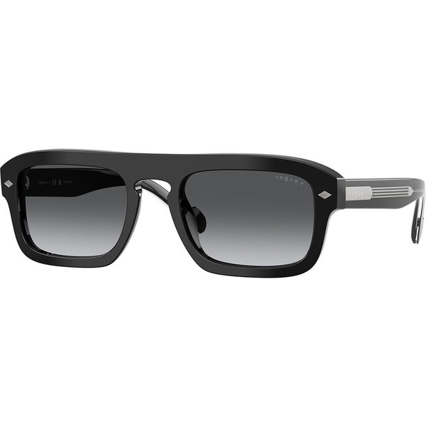 Vogue 眼鏡 VO5620S Polarized W44/T3 メガネ フレーム - 男性用 - 黒