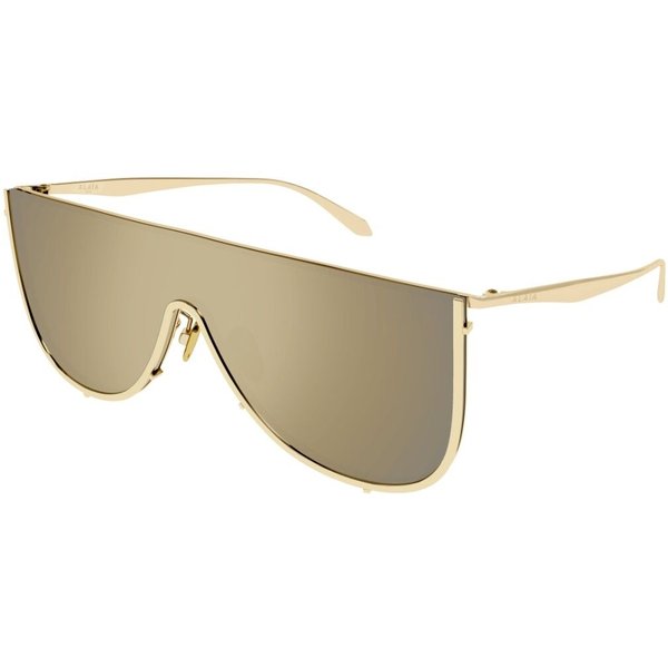 Azzedine Alaia AA0094S 003 Women’s Sunglasses Gold Size 99