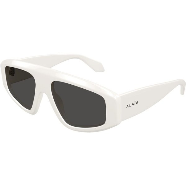 Azzedine Alaia AA0092S 003 Women’s Sunglasses White Size 57