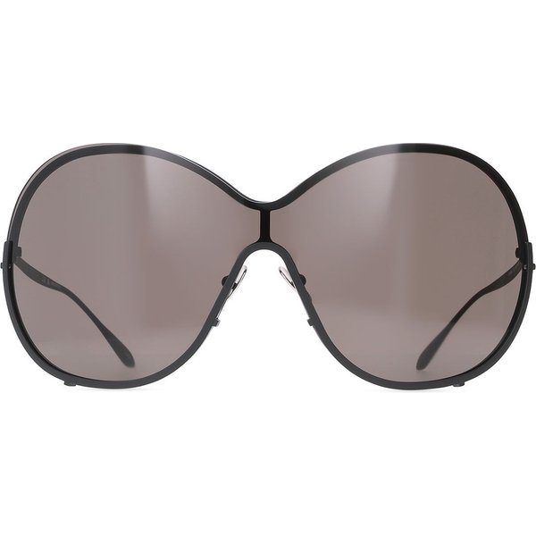Azzedine Alaia AA0100S 001 Women’s Sunglasses Black Size 99