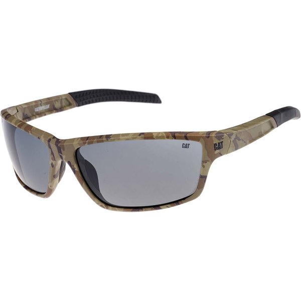 CAT CTS 8020 Polarized 117P Men's Sunglasses Brown Size 66