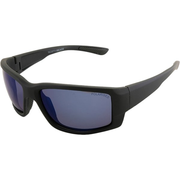 North Beach Foster Polarized 70777 メガネ フレーム - 男性用 - 黒