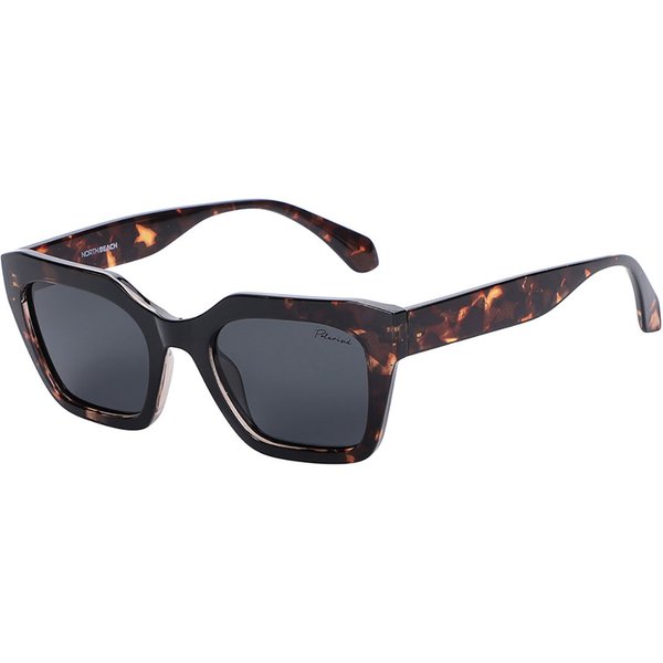 North Beach Kiss Polarized 70808 Women’s Sunglasses Tortoiseshell Size 52