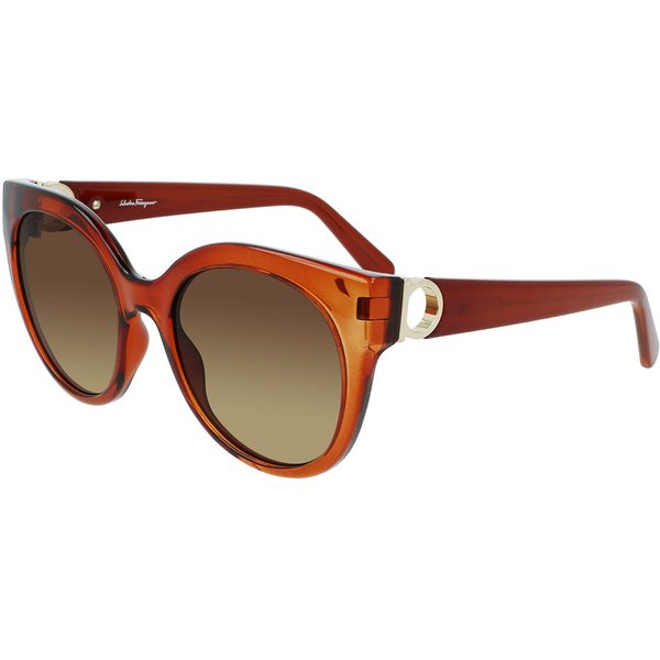 Salvatore Ferragamo SF 1031S 261 Men's Sunglasses Brown Size 53