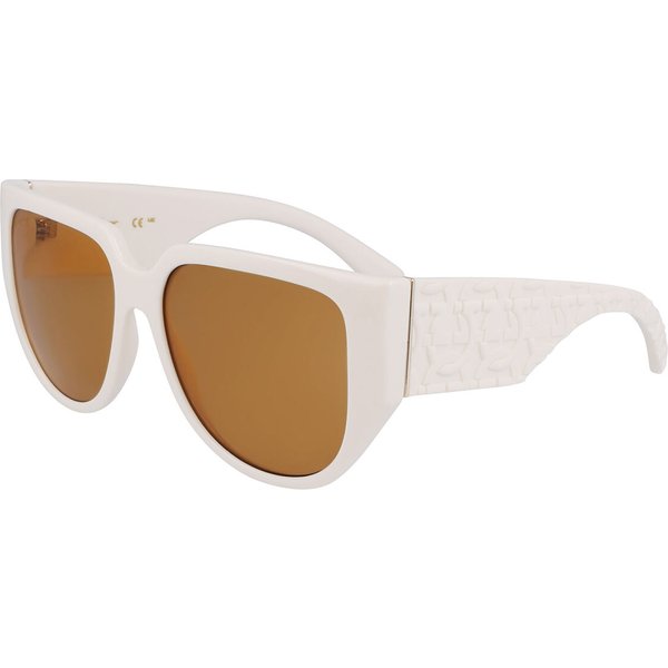 Salvatore Ferragamo SF 1088SE 103 Women’s Sunglasses White Size 57