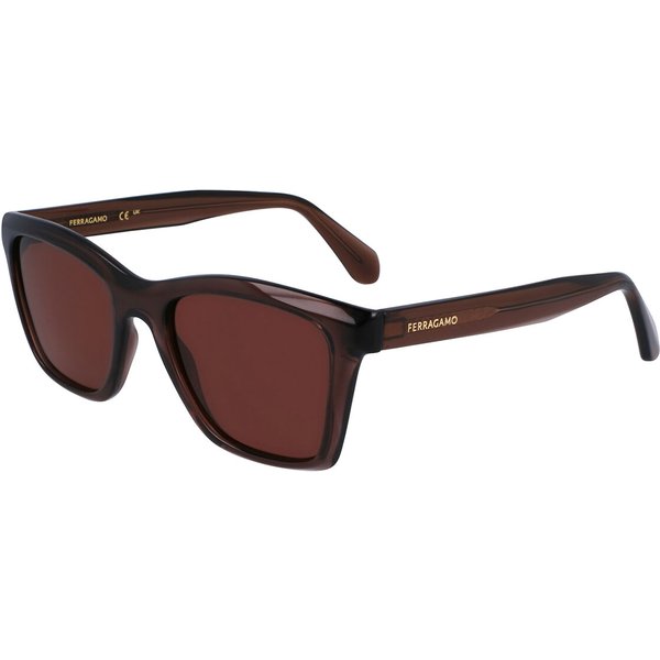 Salvatore Ferragamo SF 2001S 232 Men's Sunglasses Brown Size 54
