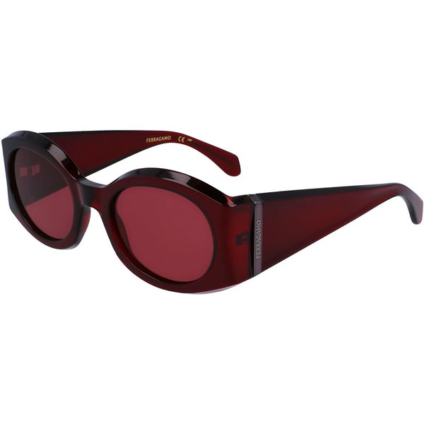 Salvatore Ferragamo SF 2008S 612 Women’s Sunglasses Burgundy Size 55