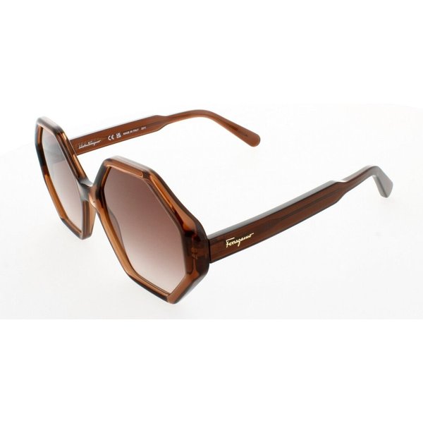 Salvatore Ferragamo SF 1070S 210 Women’s Sunglasses Brown Size 55