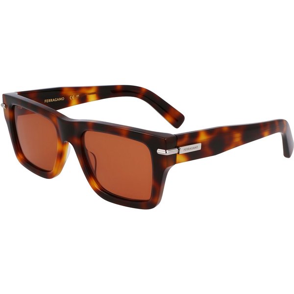 Salvatore Ferragamo SF2033S 240 Men's Sunglasses Tortoiseshell Size 53