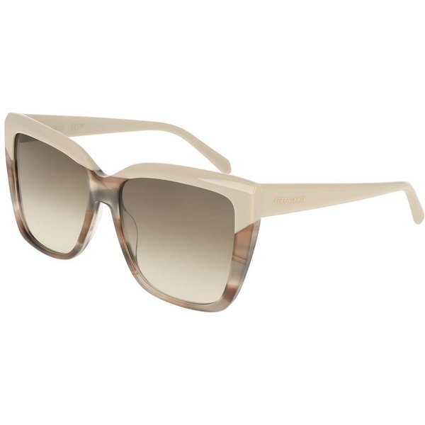 Salvatore Ferragamo SF1102S 251 Women’s Sunglasses Brown Size 58