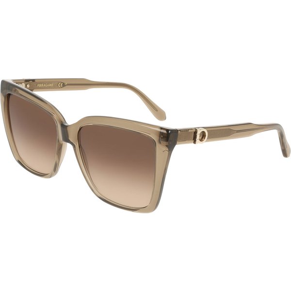 Salvatore Ferragamo SF2085SE 232 Women’s Sunglasses Brown Size 57