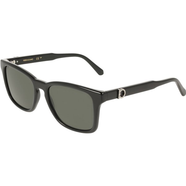 Salvatore Ferragamo SF2086SE 001 Men's Sunglasses Black Size 55