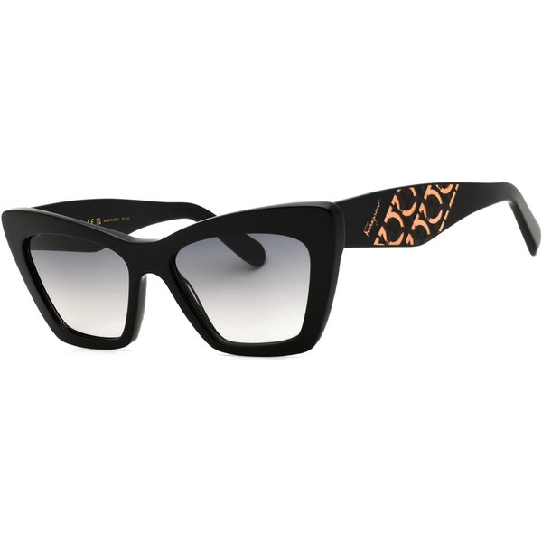 Salvatore Ferragamo SF1081S 001 Women’s Sunglasses Black Size 55