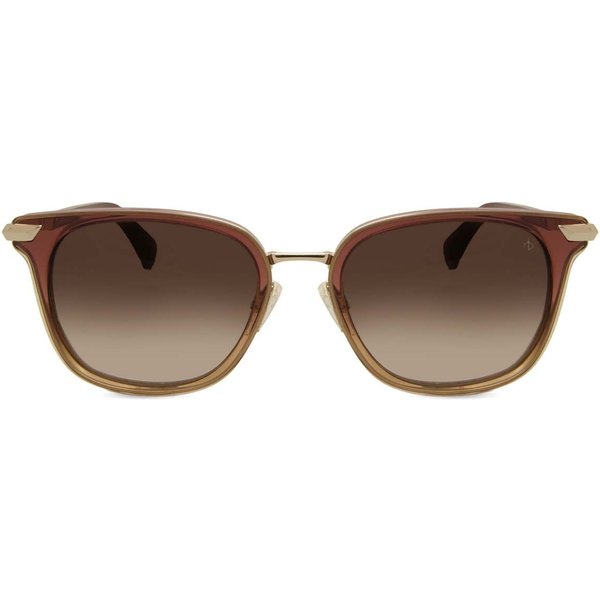 Rag & Bone RNB6000/S B3V/HA Men's Sunglasses Brown Size 52