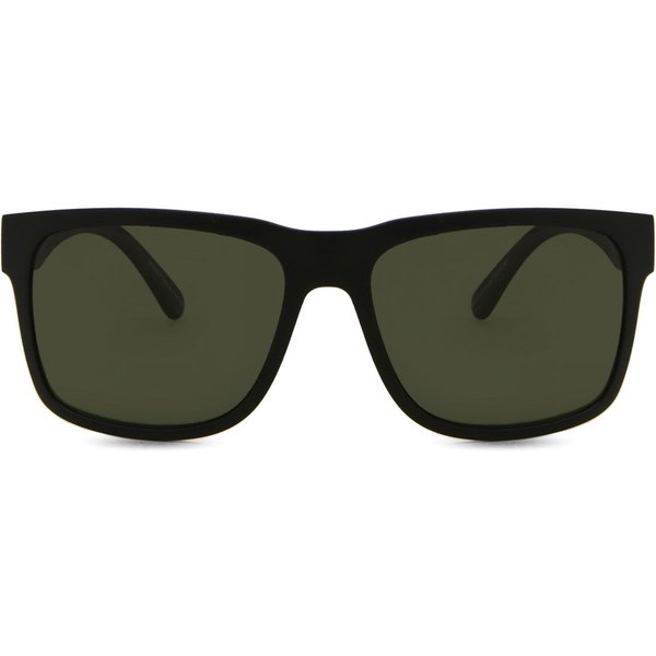 Square Full Rim Plastic Men's Prescription Sunglasses Black Size 54 - Arise Collective