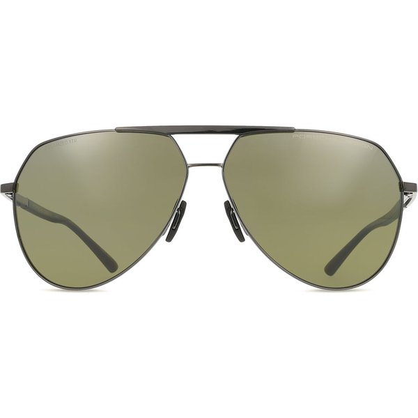 Porsche Design P8931 A Men's Sunglasses Black Size 63