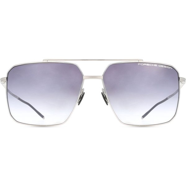 Porsche Design P8936 D Men's Sunglasses Silver Size 61