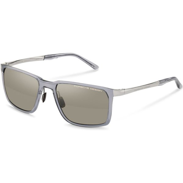Porsche Design P86002 D175 Men's Sunglasses Grey Size 58
