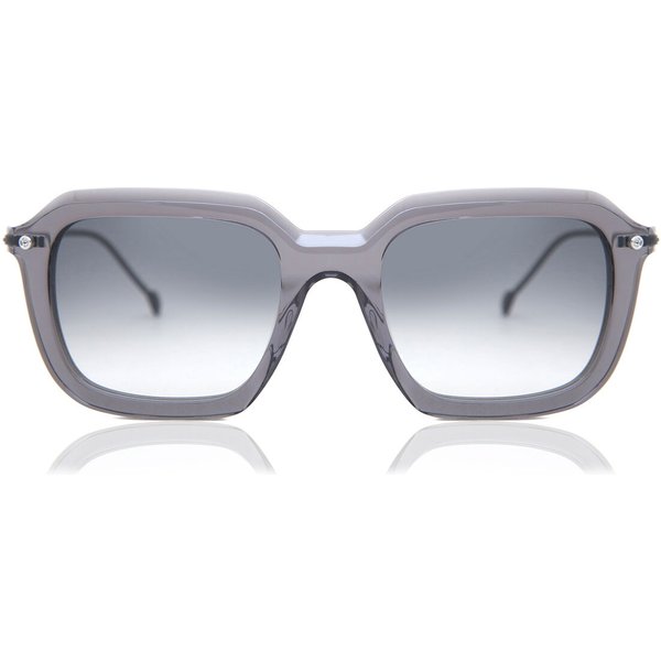 Yohji Yamamoto SL006 M002 Men's Sunglasses Grey Size 53