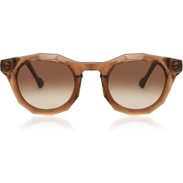 Yohji Yamamoto Slook 012 A002 メガネ フレーム - 女性用 - 茶色