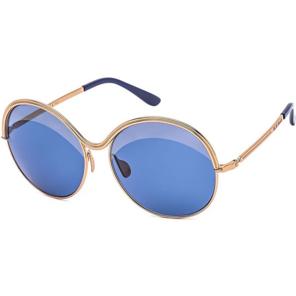 Elie Saab 011/S 0J5G/7Y Women’s Sunglasses Gold Size 59