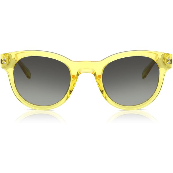Zadig & Voltaire SZV154 0730 Men's Sunglasses Yellow Size 46