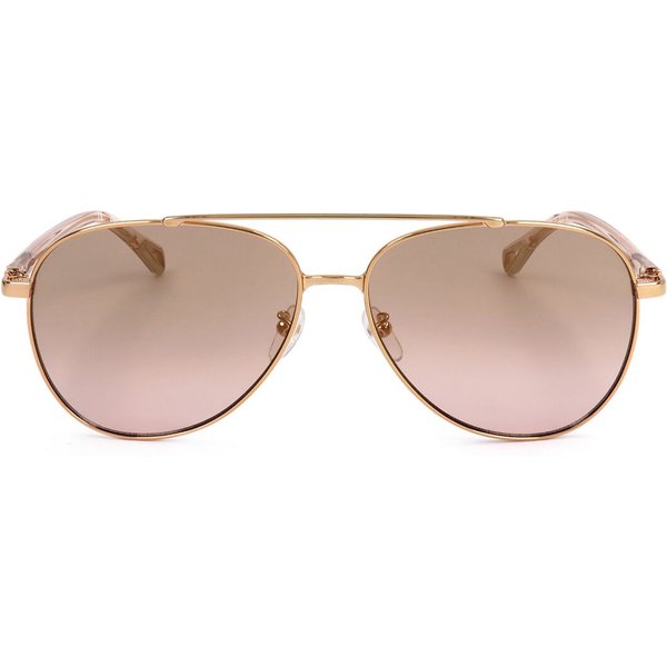Zadig & Voltaire SZV265 8FCN Women’s Sunglasses Gold Size 60