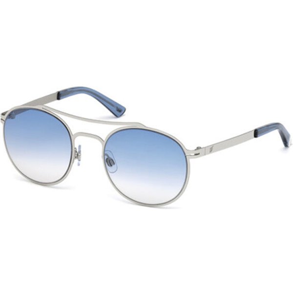 Web Eyewear WE0172 16W Men's Sunglasses Silver Size 52