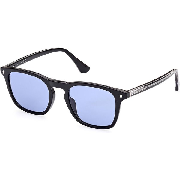 Web Eyewear WE0327 01V Men's Sunglasses Black Size 50