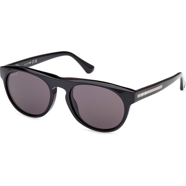 Web Eyewear WE0349 01A Men's Sunglasses Black Size 55