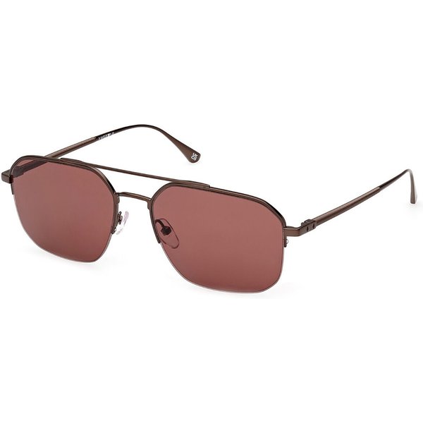 Web Eyewear WE0356 49S Men's Sunglasses Brown Size 58